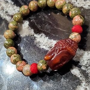 LAUGHING BUDDHA STRETCH BRACELET